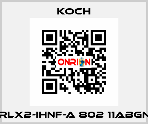 RLX2-IHNF-A 802 11ABGN KOCH