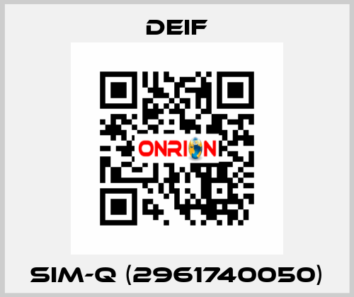 SIM-Q (2961740050) Deif