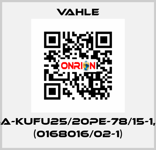 SA-KUFU25/20PE-78/15-1,0 (0168016/02-1) Vahle