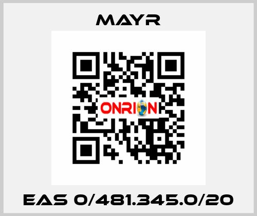 EAS 0/481.345.0/20 Mayr