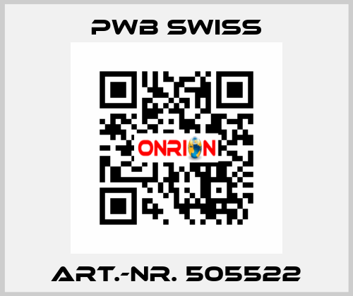 Art.-Nr. 505522 PWB Swiss