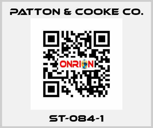 ST-084-1 Patton & Cooke Co.