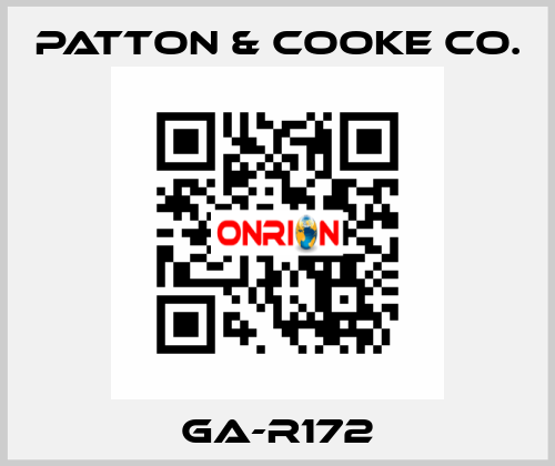 GA-R172 Patton & Cooke Co.