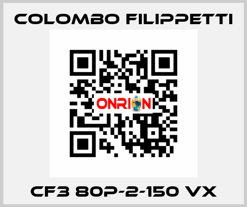 CF3 80P-2-150 VX Colombo Filippetti