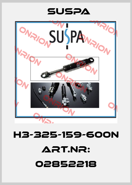 H3-325-159-600N Art.Nr: 02852218 Suspa