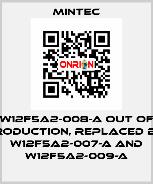 W12F5A2-008-A out of production, replaced by  W12F5A2-007-A and W12F5A2-009-A MINTEC