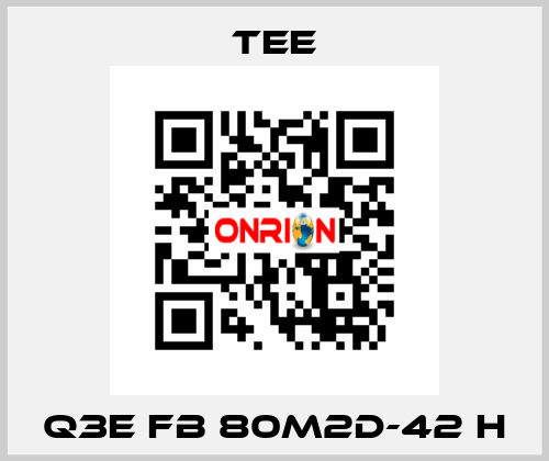 Q3E FB 80M2D-42 H TEE