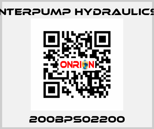 200BPS02200 Interpump hydraulics