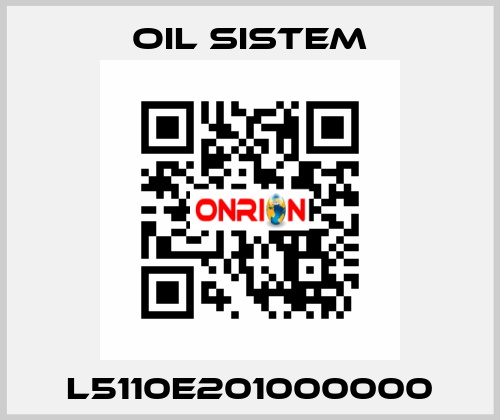 L5110E201000000 Oil Sistem