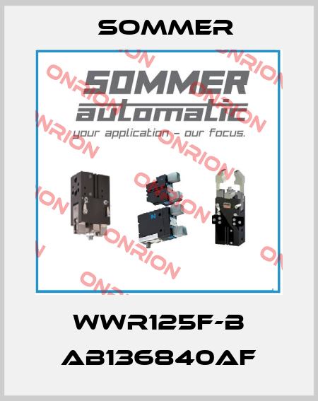 WWR125F-B AB136840AF Sommer