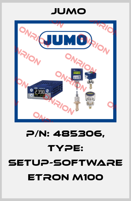 P/N: 485306, Type: Setup-Software eTRON M100 Jumo