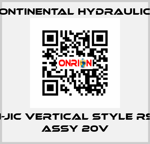 NDN-JIC VERTICAL STYLE RSVR ASSY 20V Continental Hydraulics