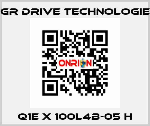 Q1E X 100L4B-05 H PGR Drive Technologies