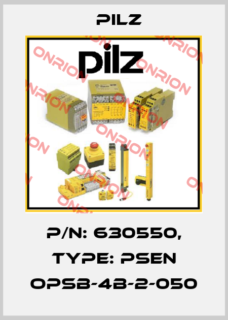 p/n: 630550, Type: PSEN opSB-4B-2-050 Pilz