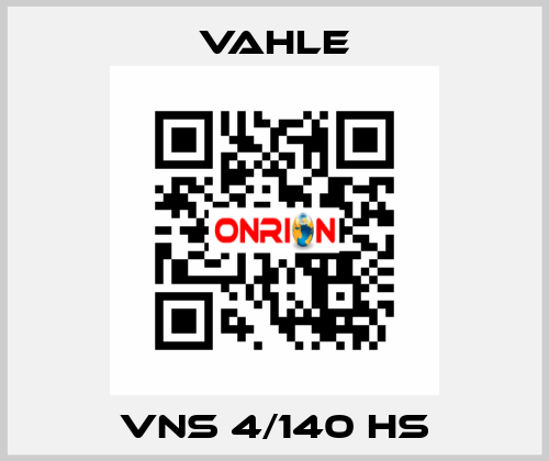 VNS 4/140 HS Vahle