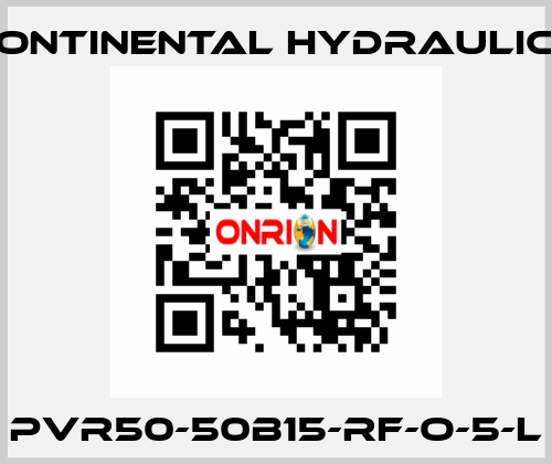 PVR50-50B15-RF-O-5-L Continental Hydraulics