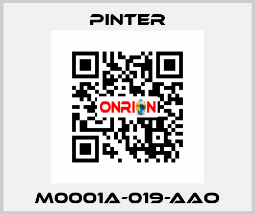 M0001A-019-AAO Pinter