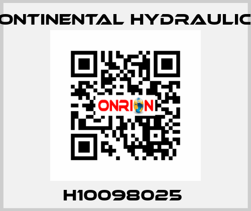 H10098025  Continental Hydraulics