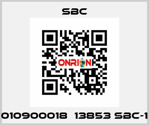 010900018  13853 SBC-1 SBC