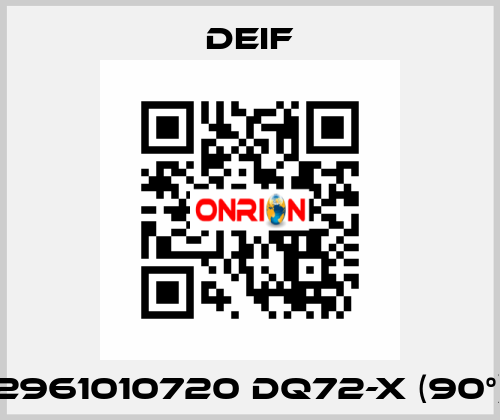 2961010720 DQ72-x (90°) Deif