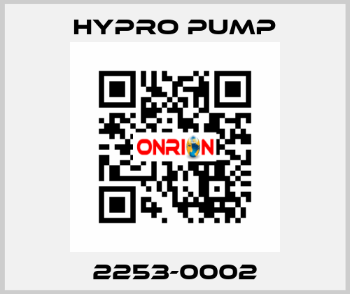 2253-0002 Hypro Pump