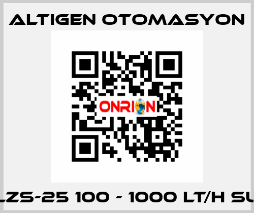 LZS-25 100 - 1000 LT/H SU Altıgen Otomasyon