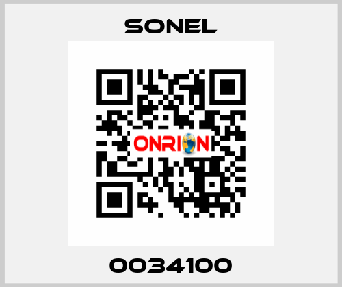 0034100 Sonel