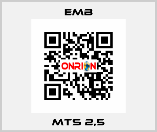 MTS 2,5 Emb