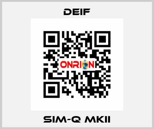 SIM-Q MKII Deif