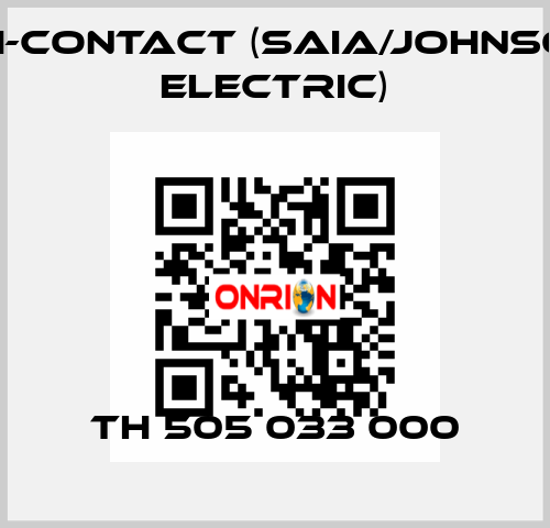 TH 505 033 000 TH-Contact (Saia/Johnson Electric)