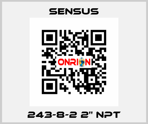 243-8-2 2" NPT Sensus