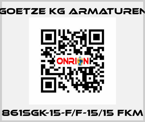 861sGK-15-f/f-15/15 FKM Goetze KG Armaturen