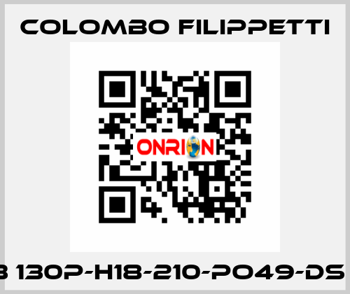  CF3 130P-H18-210-PO49-DS VX Colombo Filippetti