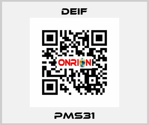 PMS31 Deif