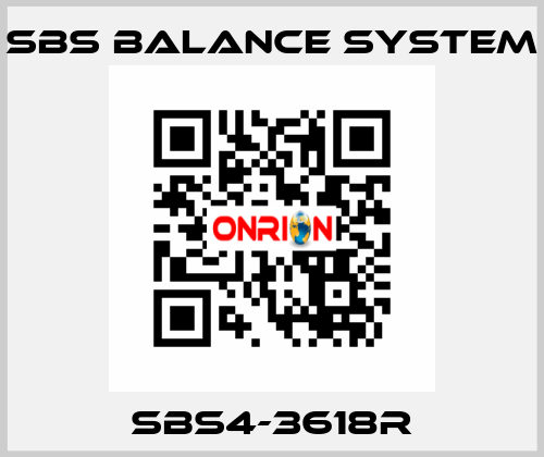 SBS4-3618R SBS BALANCE SYSTEM