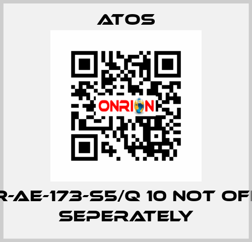 DKZOR-AE-173-S5/Q 10 not offered seperately Atos