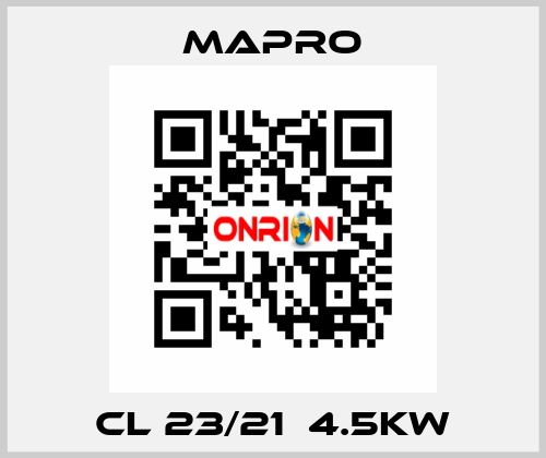 CL 23/21  4.5KW Mapro