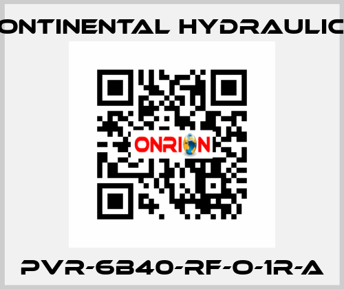 PVR-6B40-RF-O-1R-A Continental Hydraulics