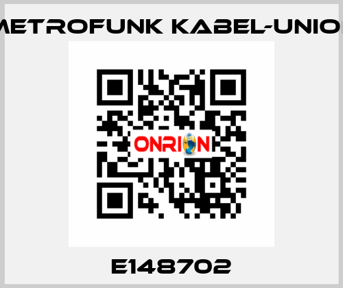 E148702 METROFUNK KABEL-UNION