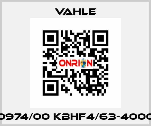 0600974/00 KBHF4/63-4000HSC Vahle