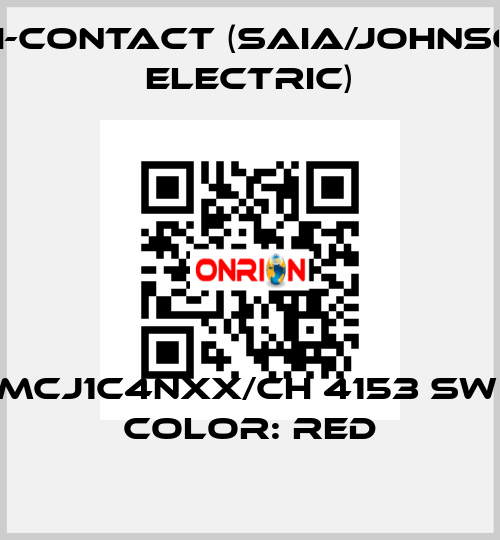 TP4MCJ1C4NXX/CH 4153 Switch color: Red TH-Contact (Saia/Johnson Electric)