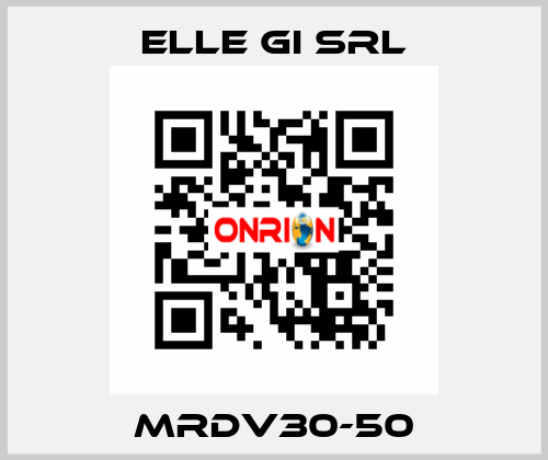 MRDV30-50 ELLE GI SRL