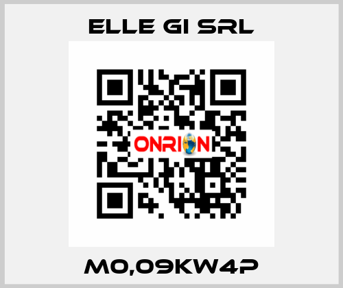 M0,09KW4P ELLE GI SRL