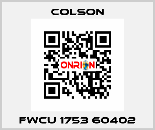 FWCU 1753 60402 Colson