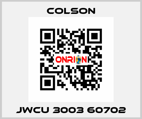 JWCU 3003 60702 Colson