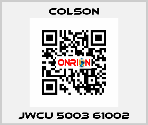 JWCU 5003 61002 Colson