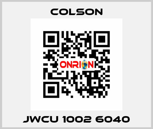 JWCU 1002 6040 Colson