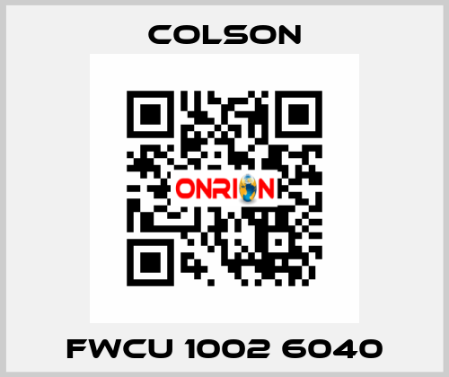 FWCU 1002 6040 Colson