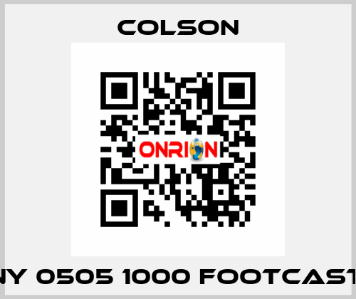 JCNY 0505 1000 FOOTCASTER Colson