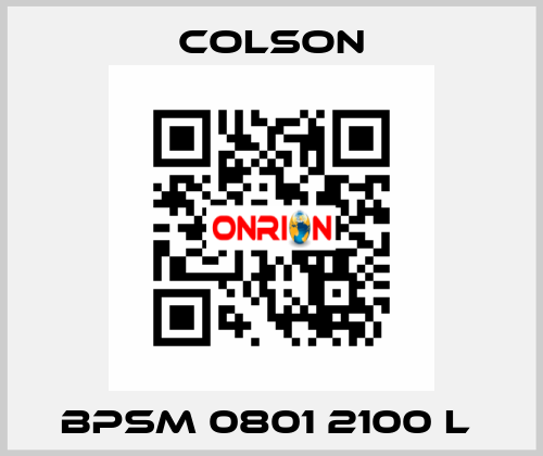 BPSM 0801 2100 L  Colson